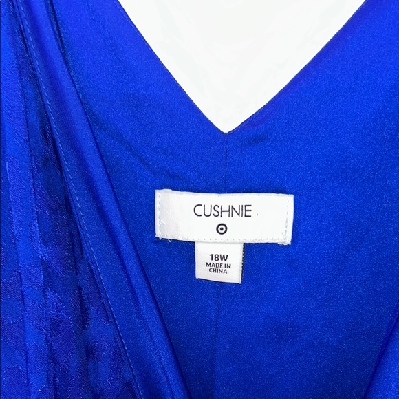 Cushnie Blue Asymmetrical Slip Dress for Cocktail - Picture 5 of 12